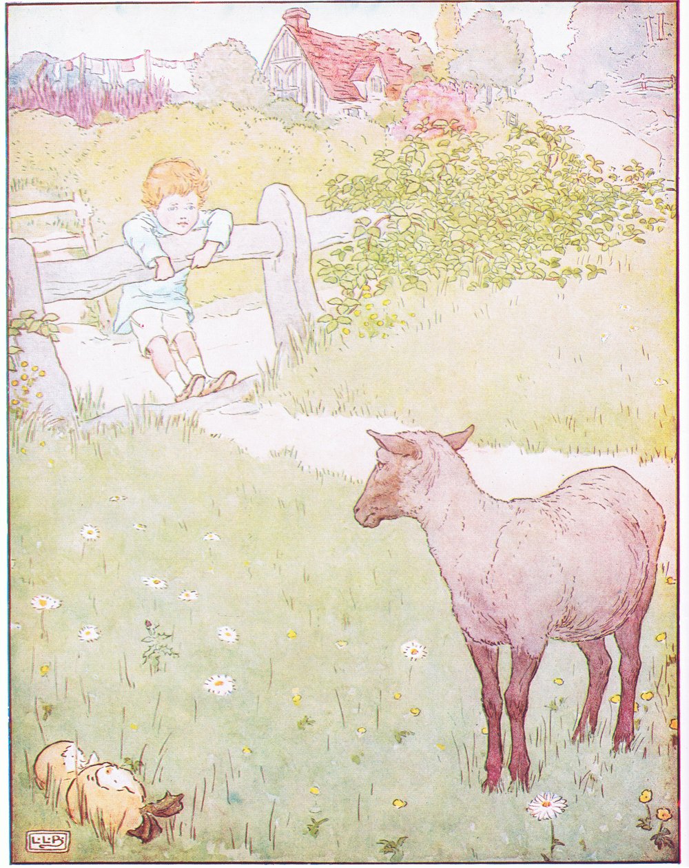 Bá, báá, fekete bárány, van gyapjúd alkotó: Leonard Leslie Brooke