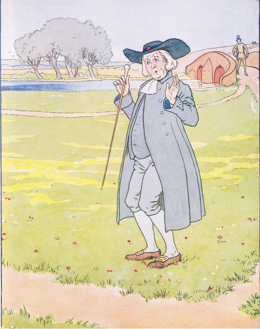 A mező közepén találkoztak a plébánossal alkotó: Leonard Leslie Brooke