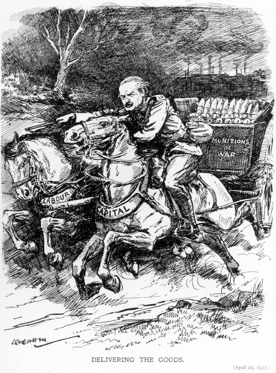 Az áru szállítása, 1915 alkotó: Leonard Raven Hill