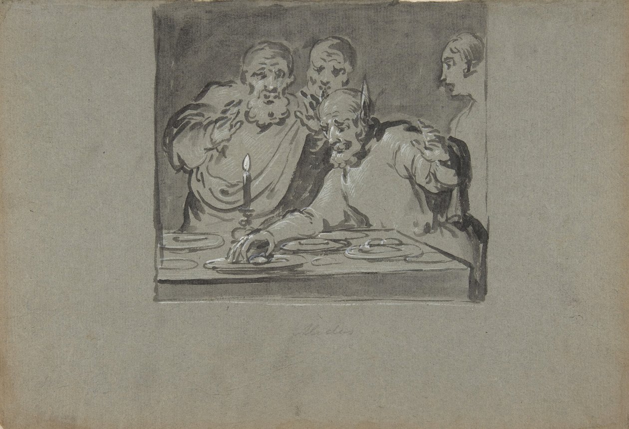 Midas király, 1611-74. alkotó: Leonard Bramer