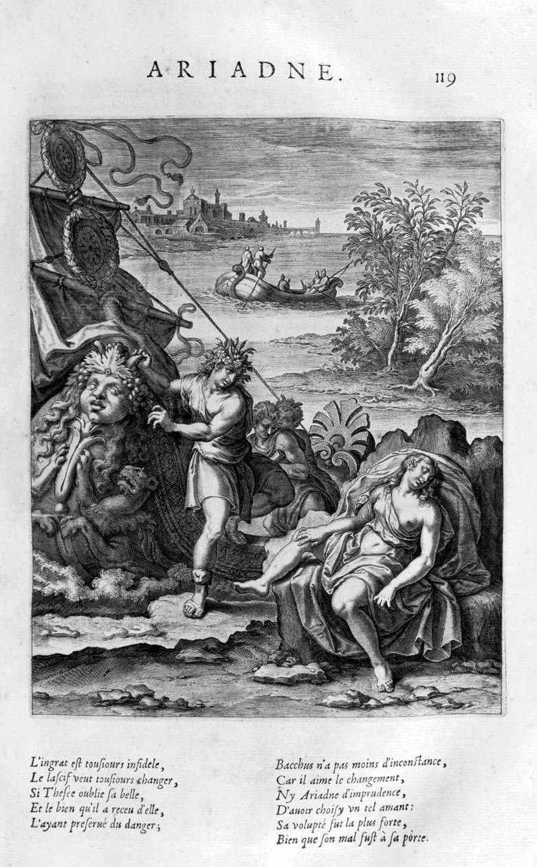 Ariadne, 1615 alkotó: Leonard Gaultier