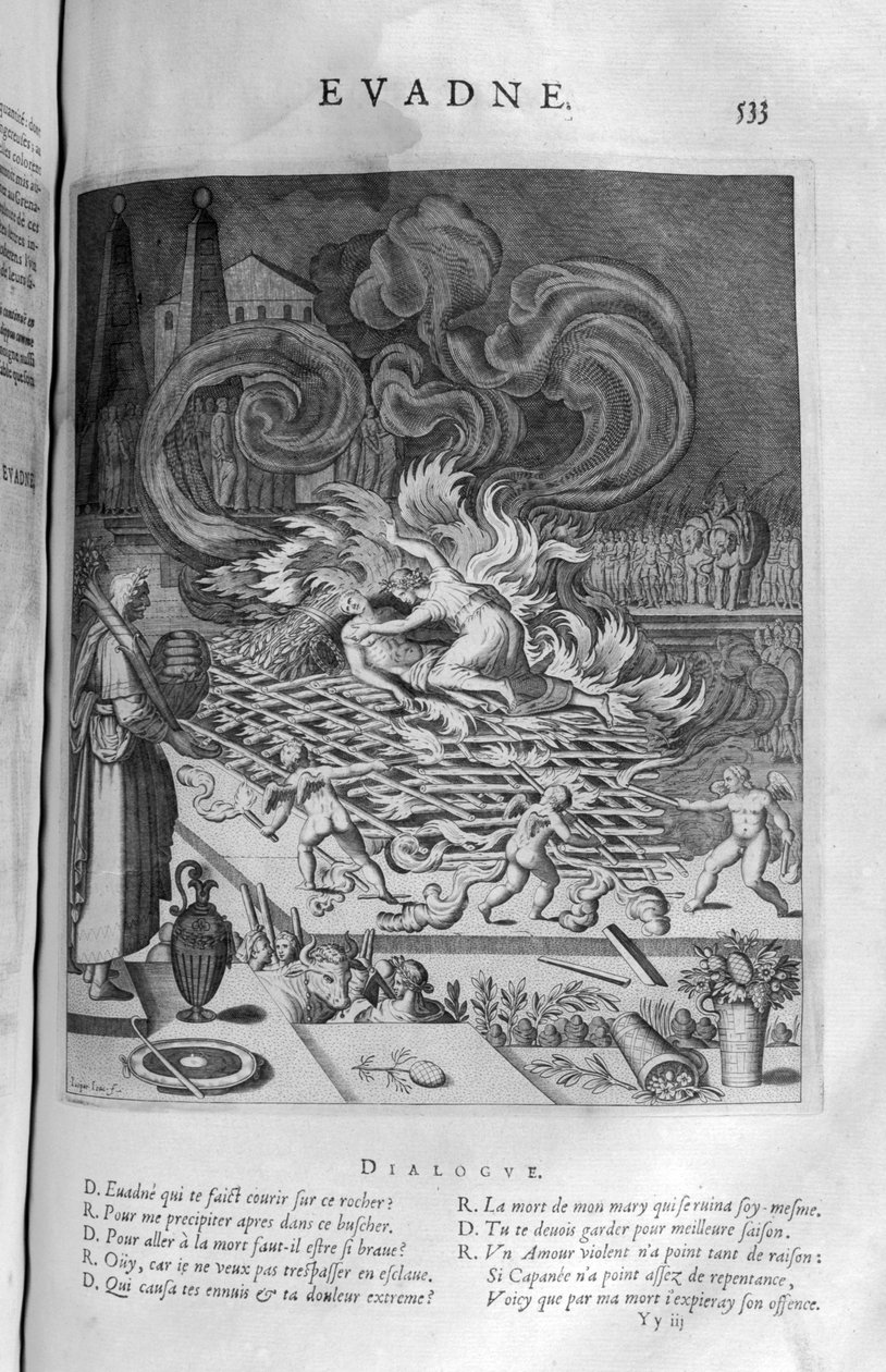 Evadne, 1615 alkotó: Leonard Gaultier