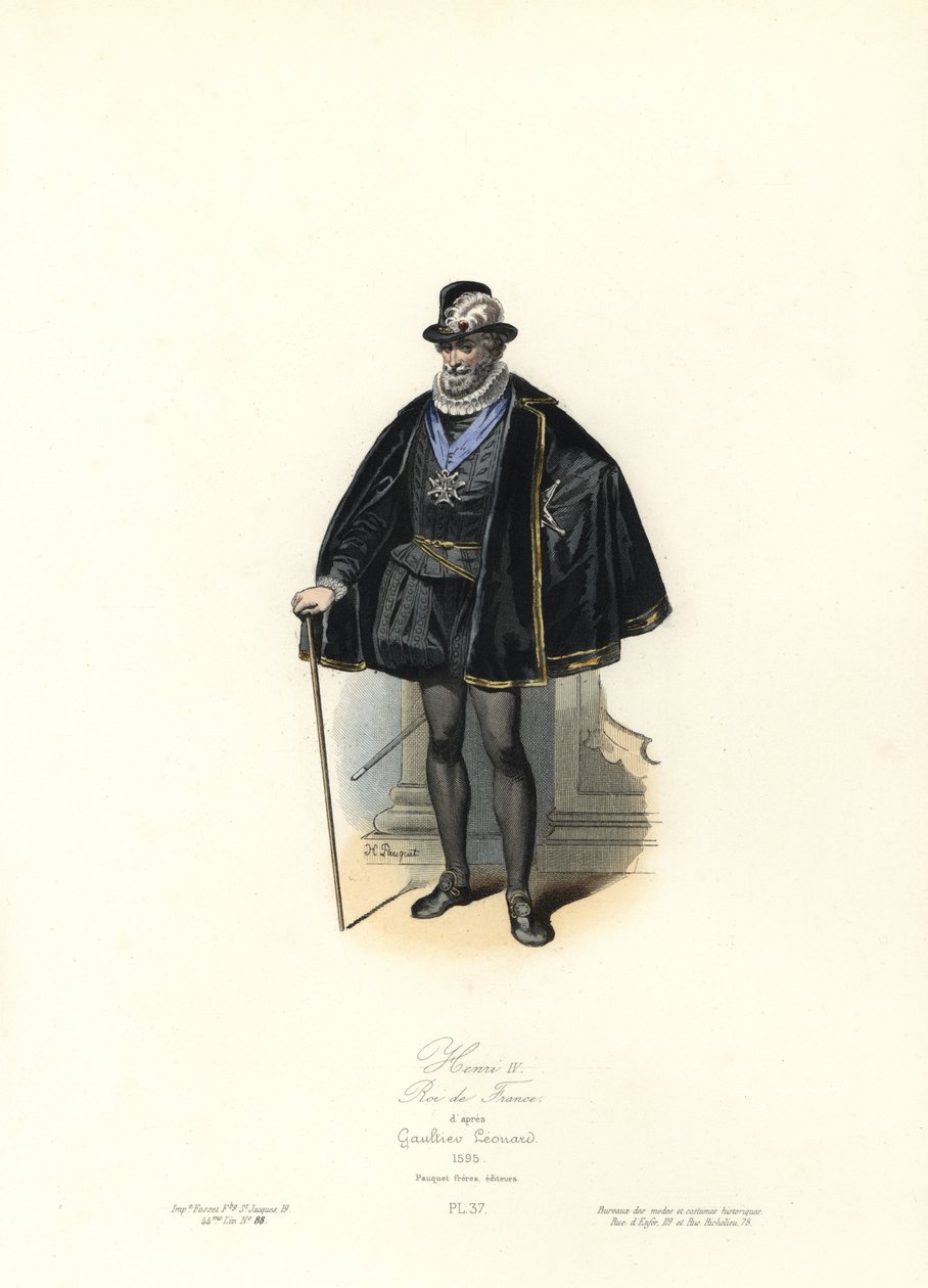 Henrik francia király alkotó: Leonard Gaultier