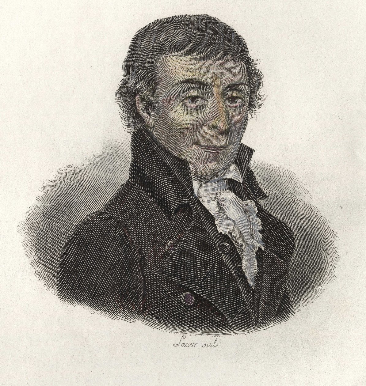 Gaultier abbé (1746-1818), a francia általános oktatás professzora és módszertana portréja. A „” Hasznos férfiak portréiban”” alkotó: Leonard Gaultier
