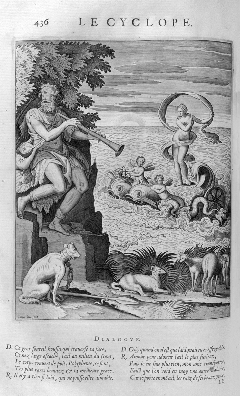 A küklopsz, 1615 alkotó: Leonard Gaultier