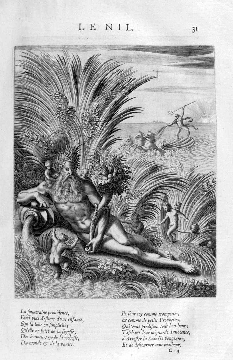 A Nílus, 1615 alkotó: Leonard Gaultier