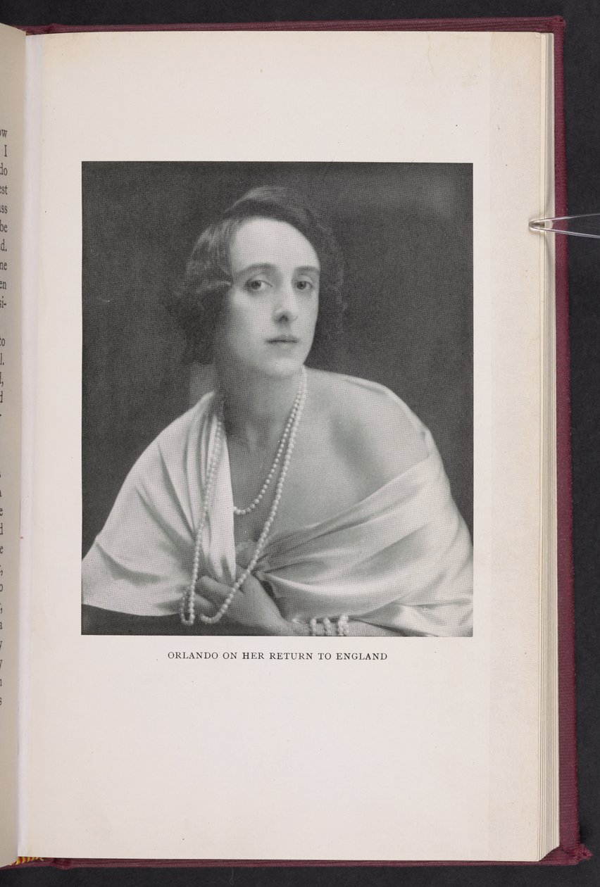 "Orlando hazatér Angliába" az Orlandóból: A Biography by Virginia Woolf alkotó: Leonard George aka Lenare Green
