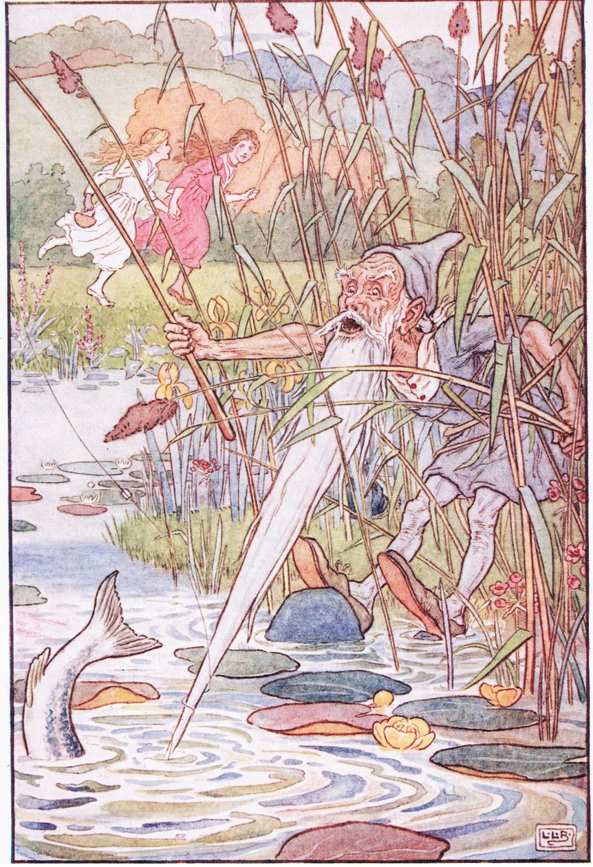 Hófehérke és rózsapiros, 1920-as évek alkotó: Leonard Leslie Brooke