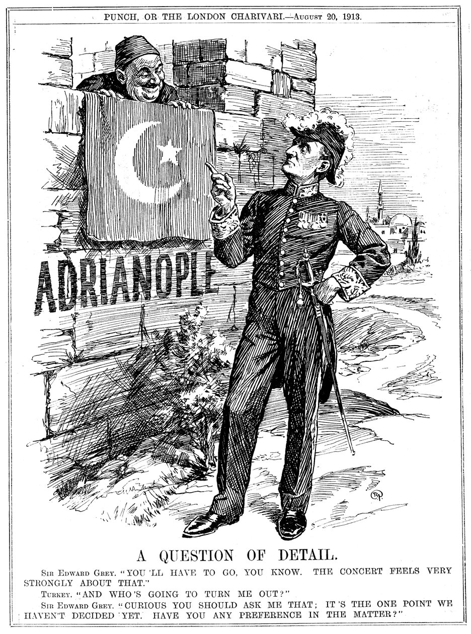 Részletkérdés, 1913 alkotó: Leonard Raven Hill