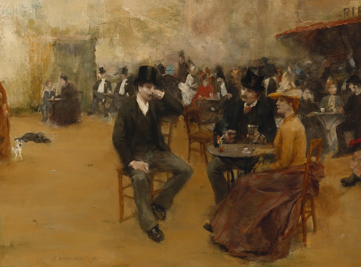 A szép időszak; La Belle Epoque, 1888 alkotó: Leonard Raven Hill