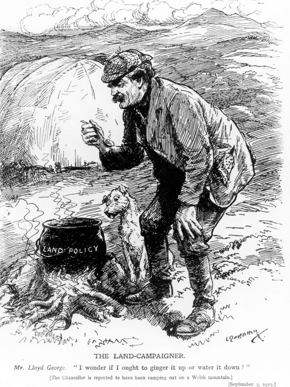 A szárazföldi hadjárat, 1913 alkotó: Leonard Raven Hill