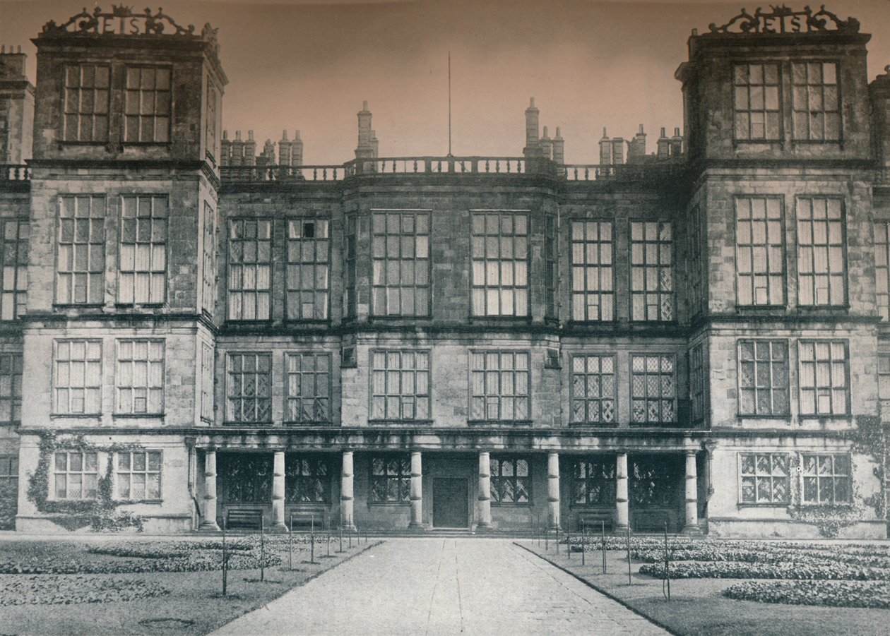 Hardwick Hall, Ő kegyelmének széke, Devonshire hercege, 1907 alkotó: Leonard Willoughby