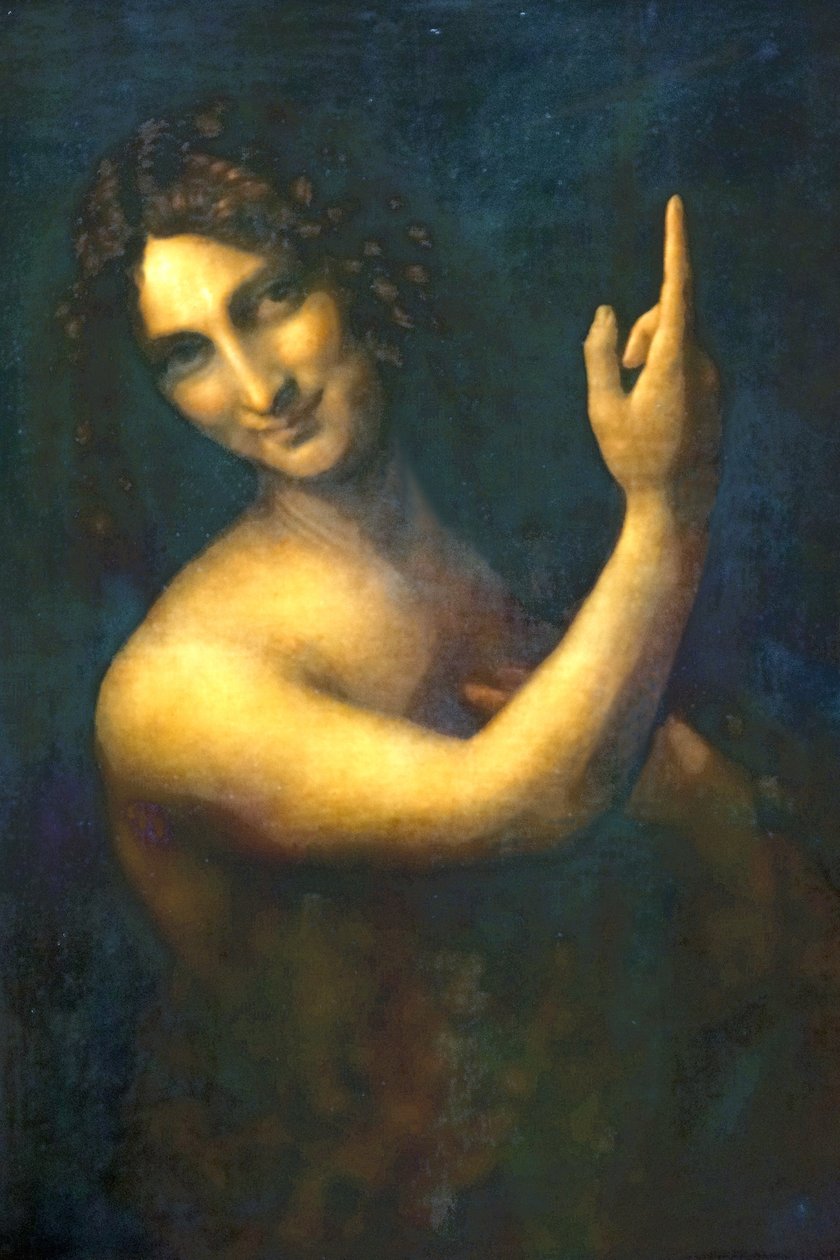 Keresztelő Szent János alkotó: Leonardo da Vinci