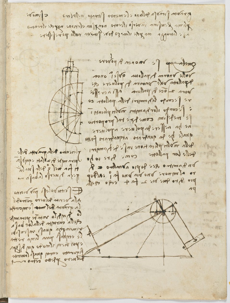 Birds Flight Code, c. 1505-06, papír kézirat, cc. 18, 2. lap recto alkotó: Leonardo da Vinci