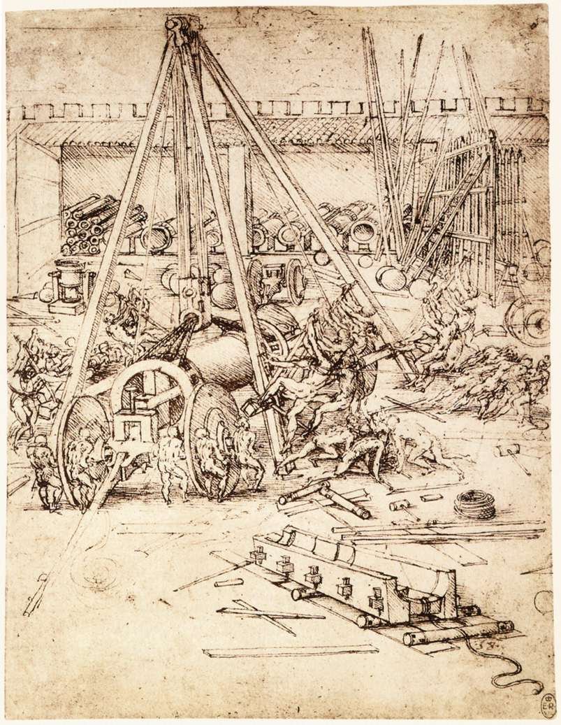 Ágyúöntő alkotó: Leonardo da Vinci