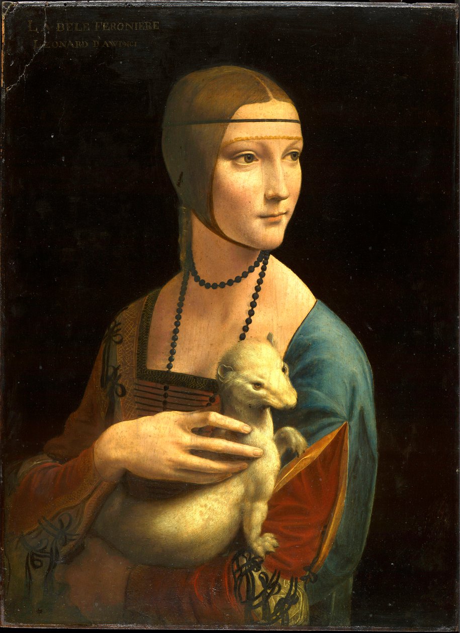 Hölgy hermelinnel alkotó: Leonardo da Vinci