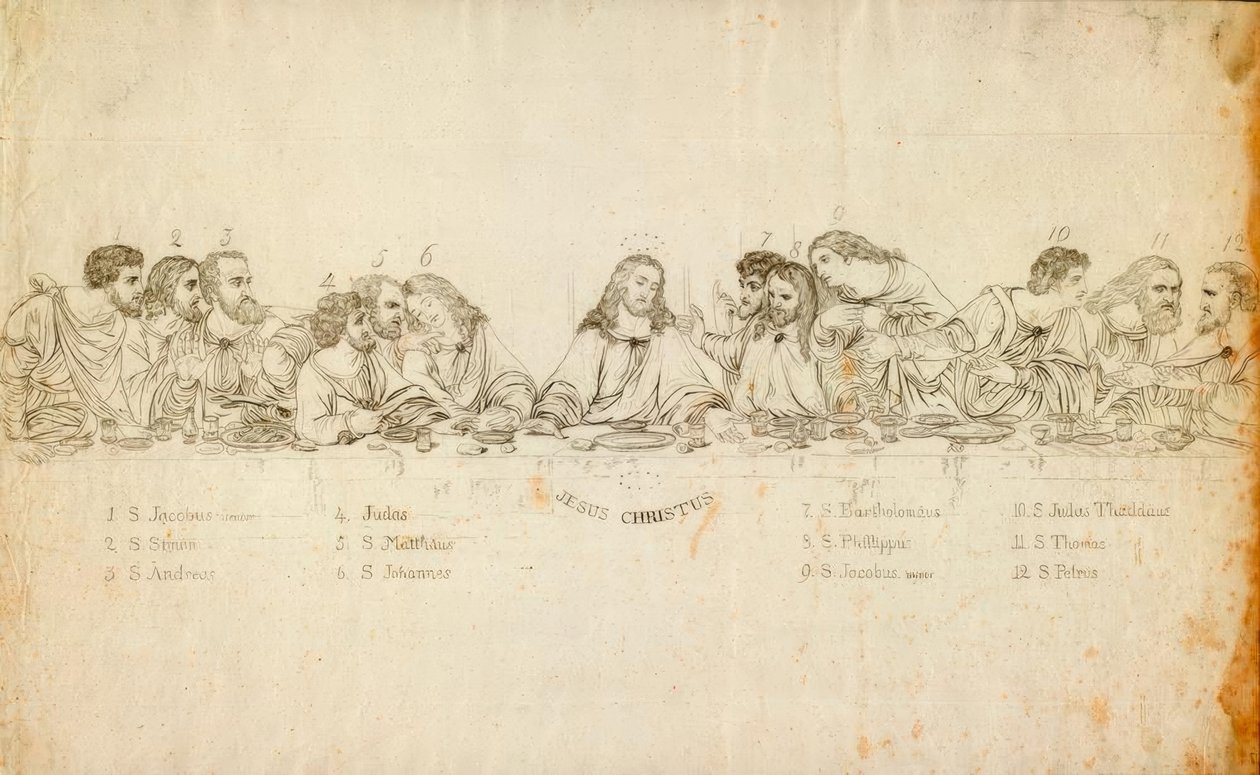 Az Úrvacsora alkotó: Leonardo da Vinci