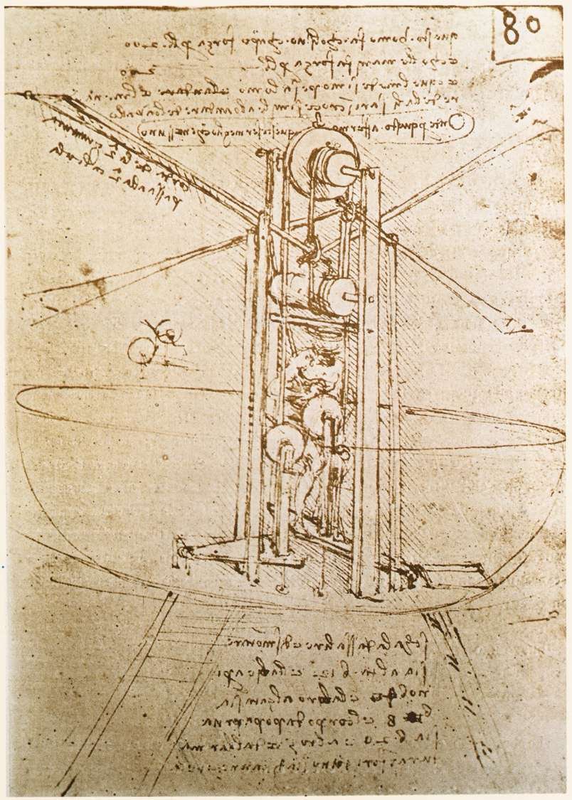 Repülőgép alkotó: Leonardo da Vinci