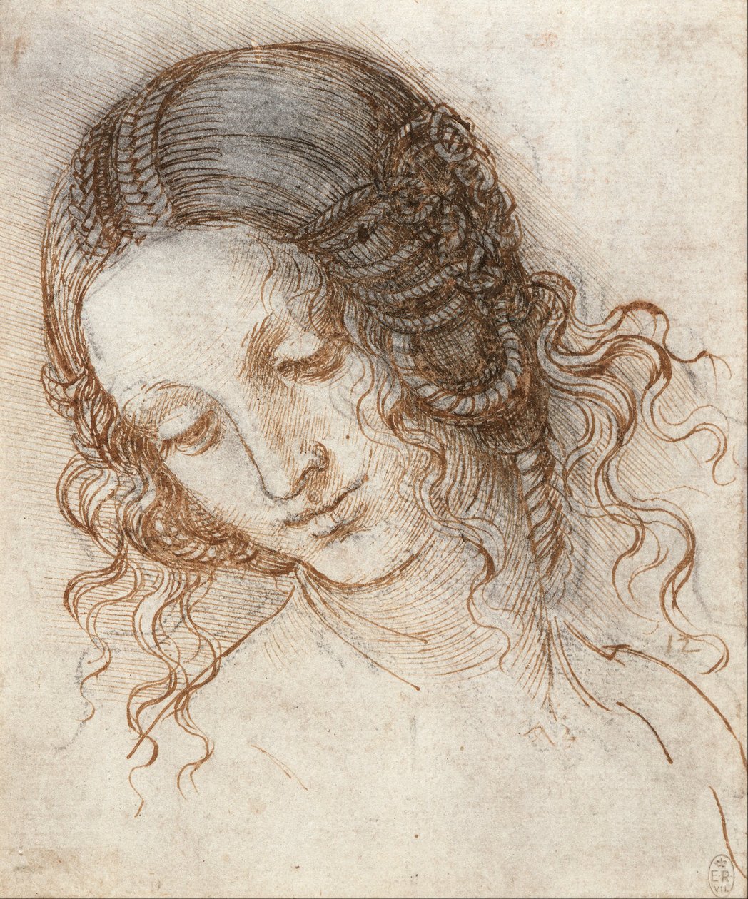 Léda feje alkotó: Leonardo da Vinci