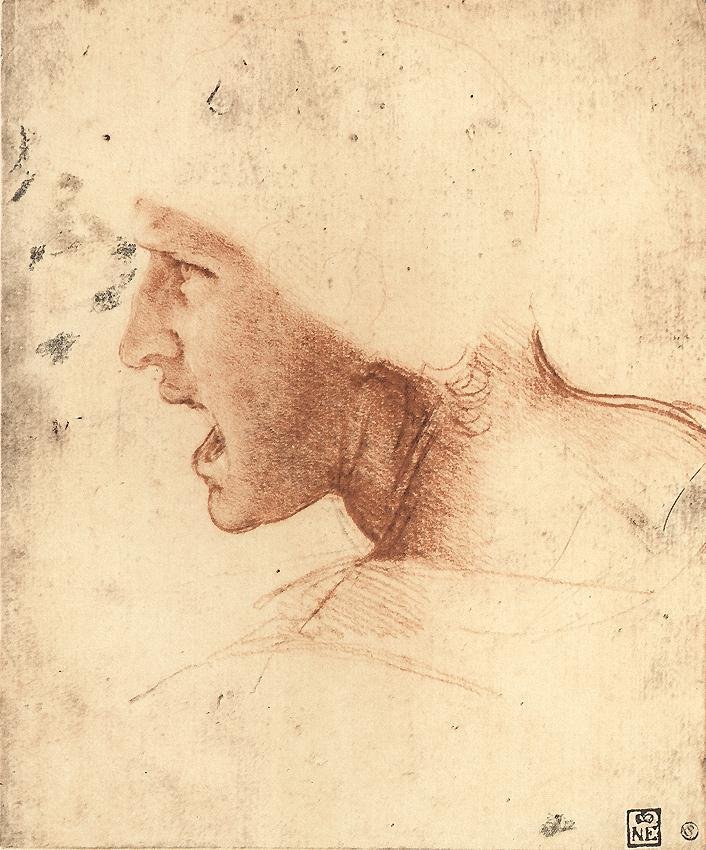 Harcos feje alkotó: Leonardo da Vinci