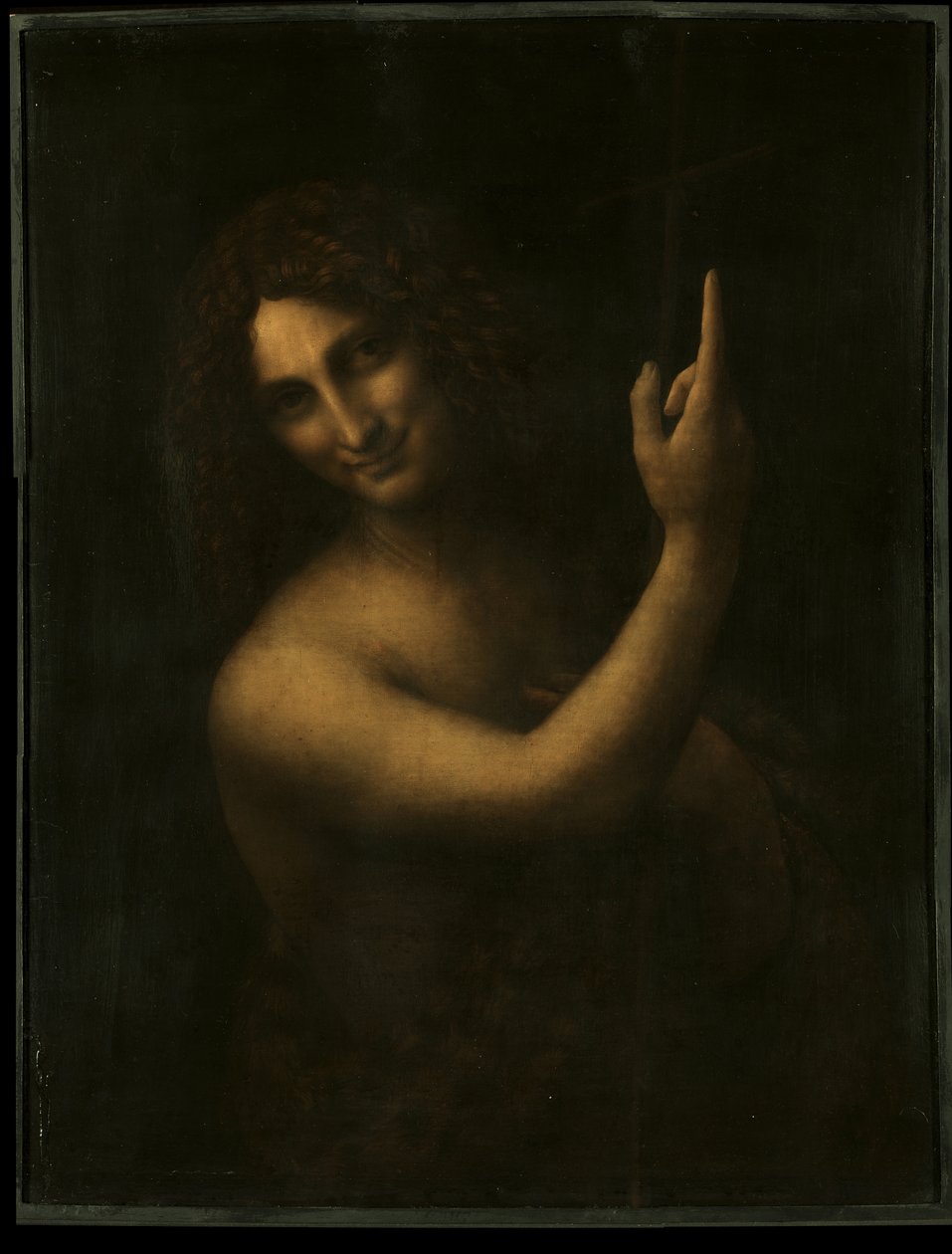Keresztelő Szent János alkotó: Leonardo da Vinci