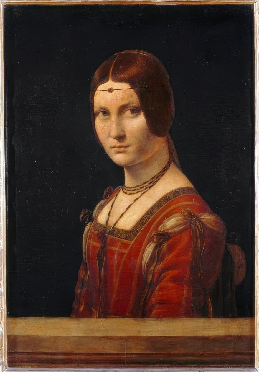 La Belle Ferronnière alkotó: Leonardo da Vinci
