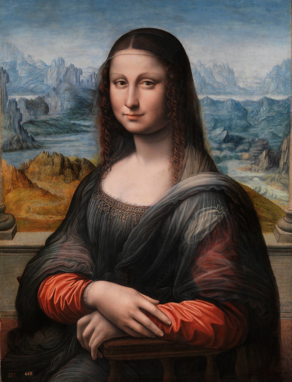Mona Lisa, 1503-19 alkotó: Leonardo da Vinci