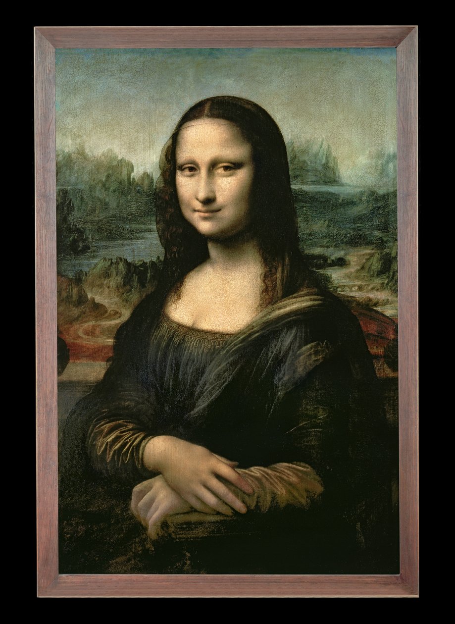 Mona Lisa, 1503-1506 körül alkotó: Leonardo da Vinci