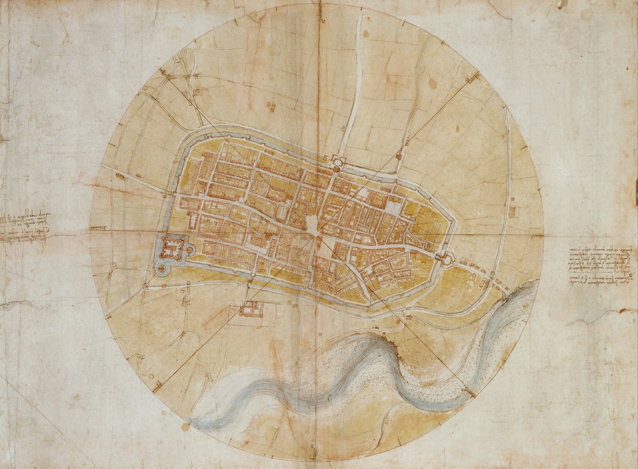 Imola terve alkotó: Leonardo da Vinci
