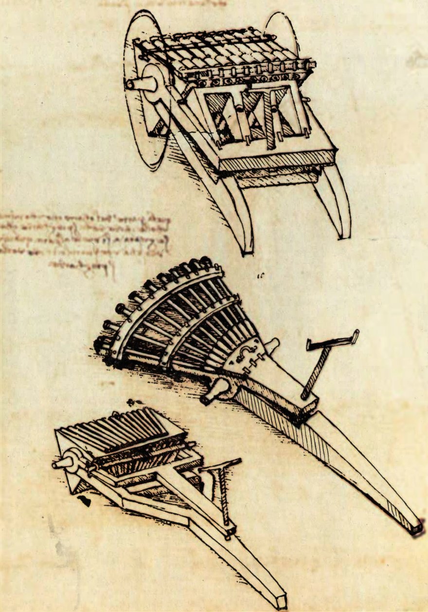 Ribauldekvin alkotó: Leonardo da Vinci