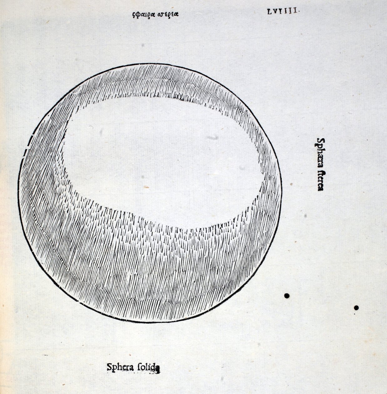 Sphera solida, Luca Pacioli (kb. 1445-1517) „Divina Proportione” illusztrációja, eredetileg pub. Velence, 1509 alkotó: Leonardo da Vinci
