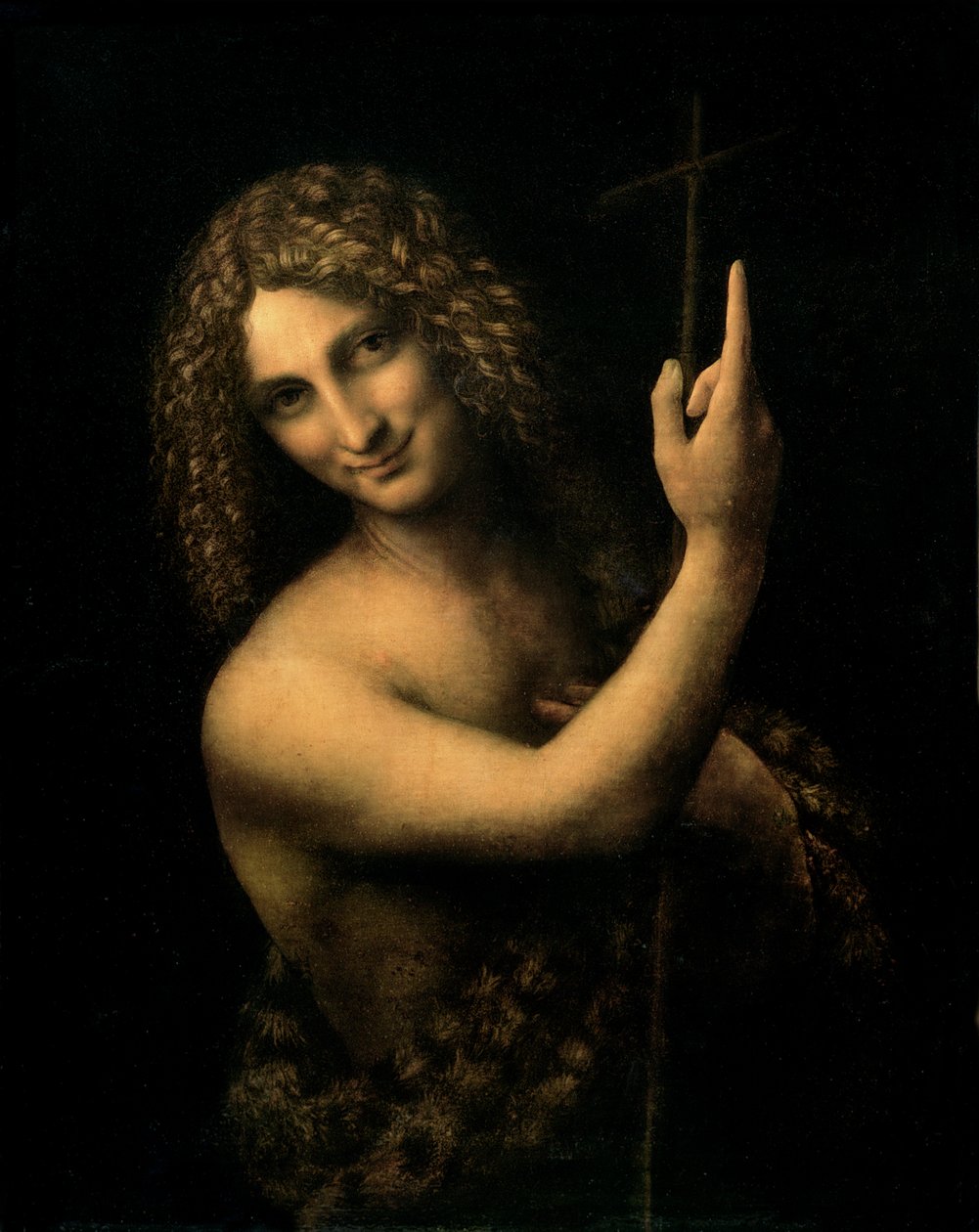 Keresztelő Szent János, 1513-16 alkotó: Leonardo da Vinci
