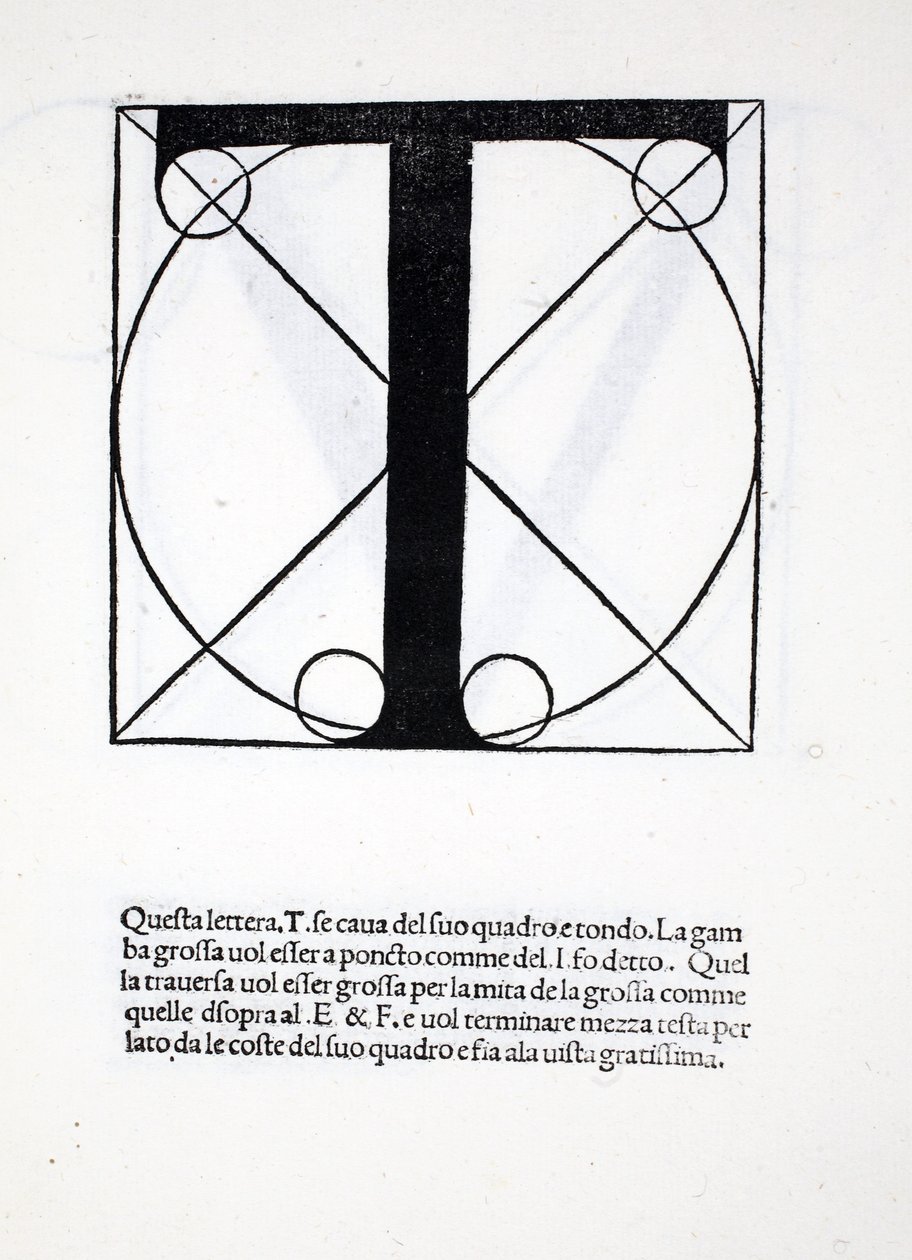T, Luca Pacioli (c.1445-1517) „Divina Proportione” illusztrációja, eredetileg pub. Velence, 1509 alkotó: Leonardo da Vinci