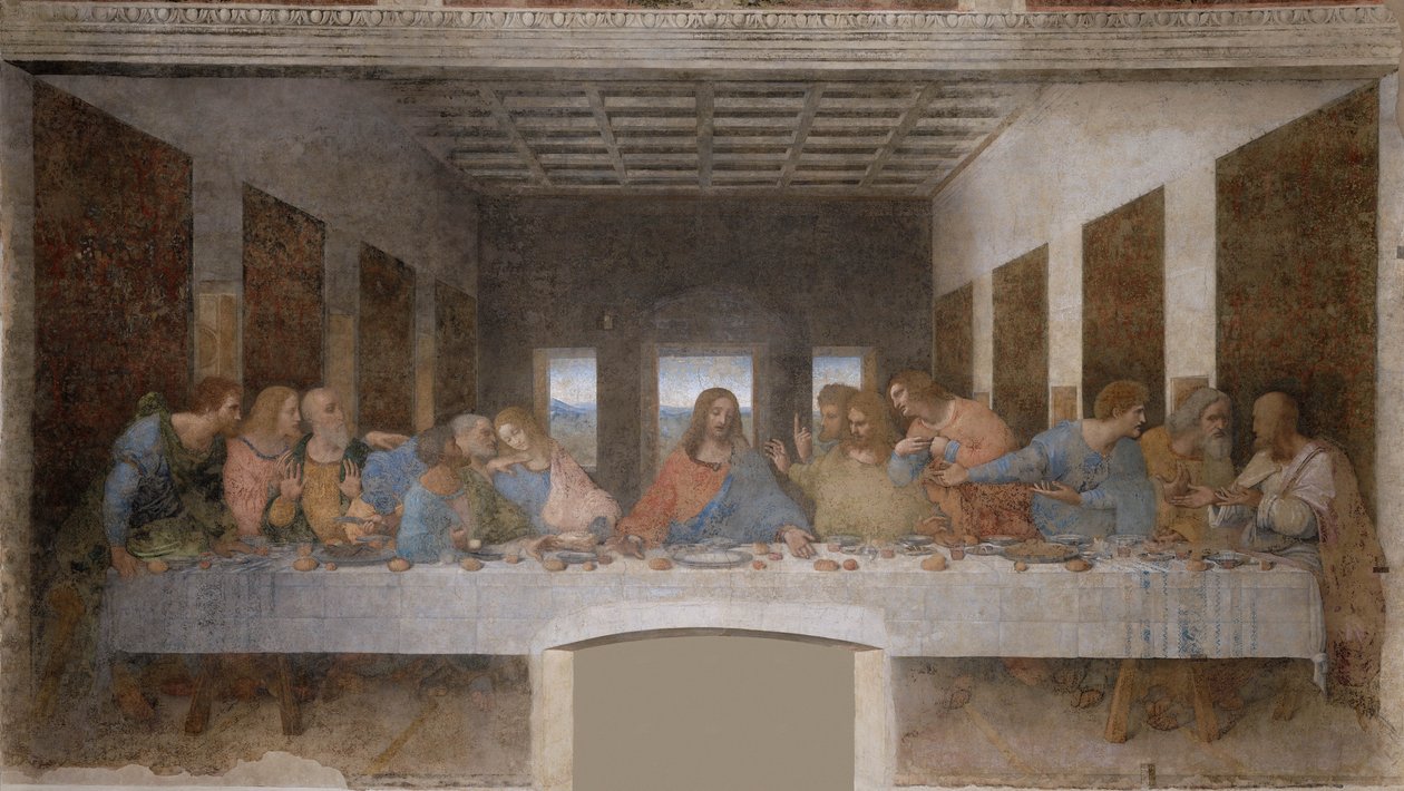 Az utolsó vacsora alkotó: Leonardo da Vinci