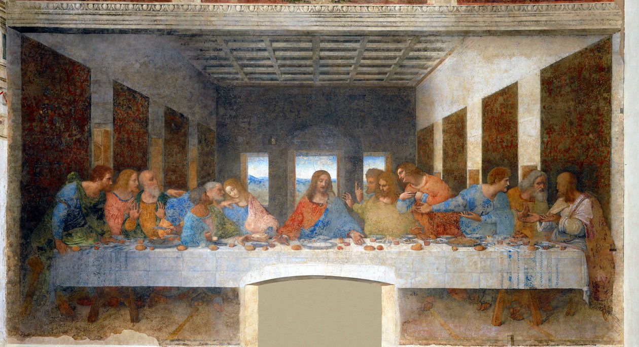Az utolsó vacsora alkotó: Leonardo da Vinci
