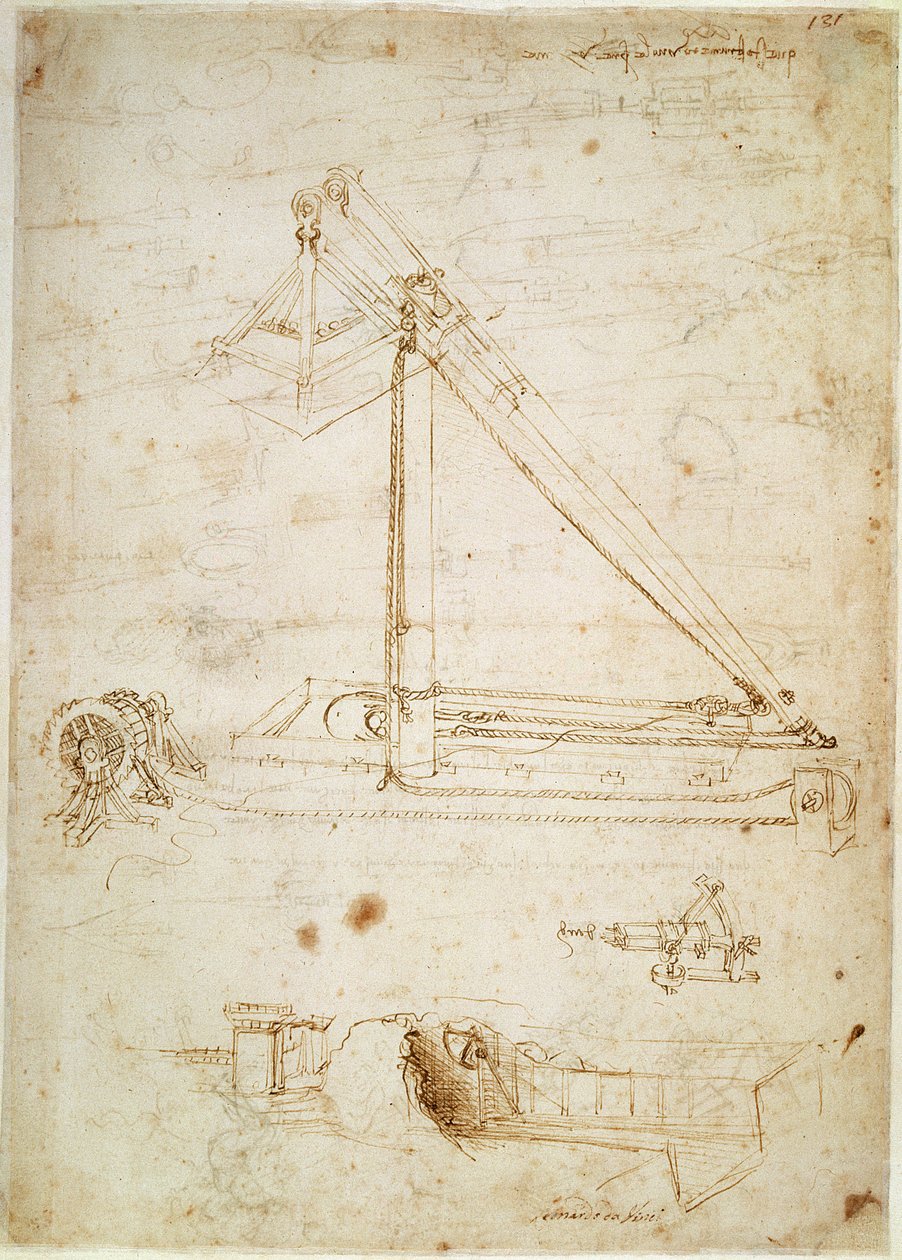 Harci gép alkotó: Leonardo da Vinci