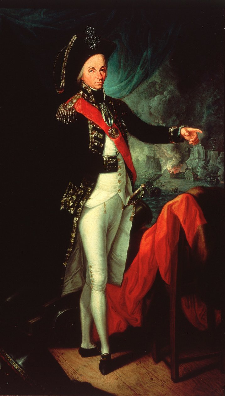 Horatio Nelson ellentengernagy alkotó: Leonardo (after) Guzzardi