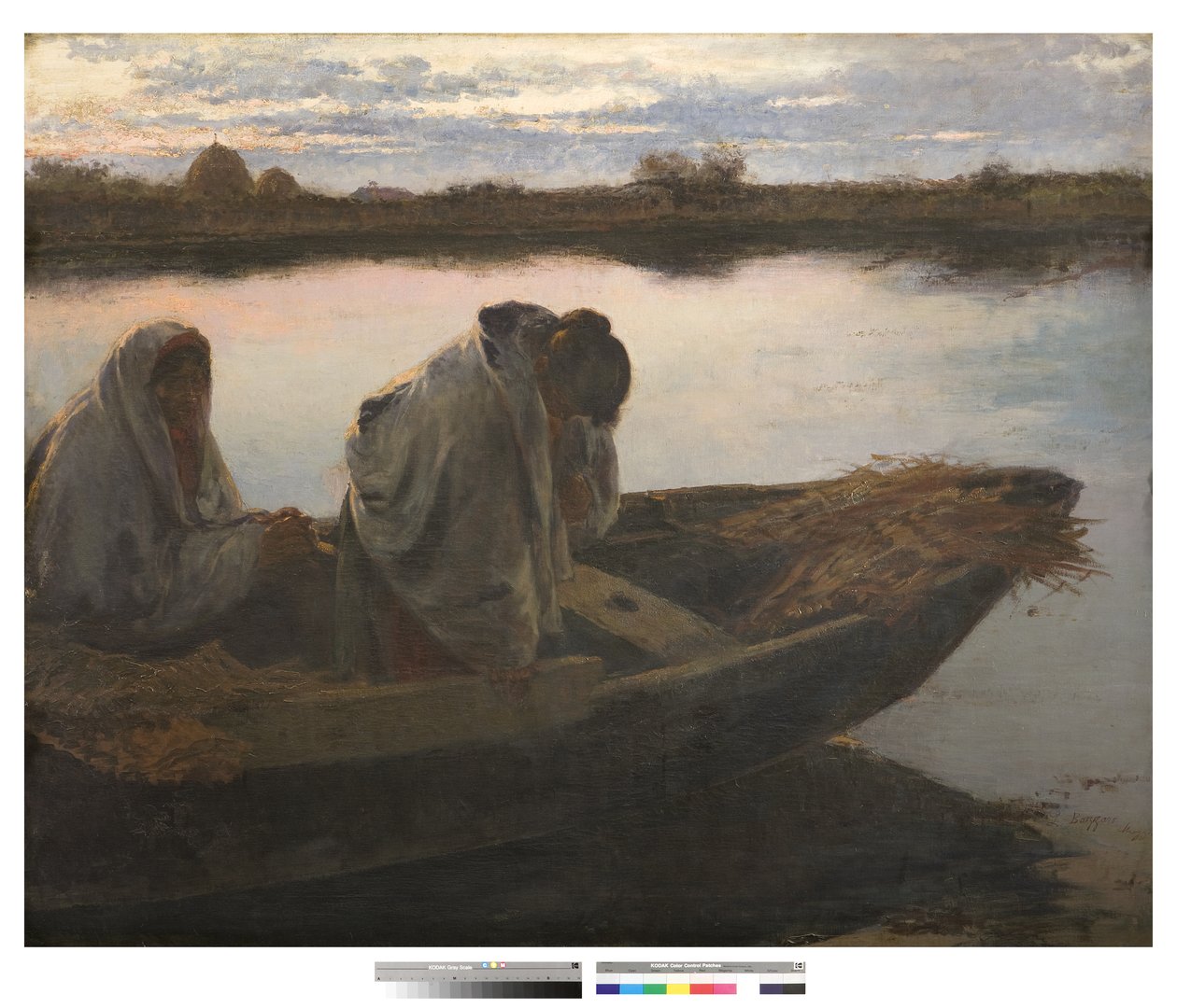 Ima (Chioggiában) avagy a szerencsétlen hajótöröttekért, 1897 alkotó: Leonardo Bazzaro