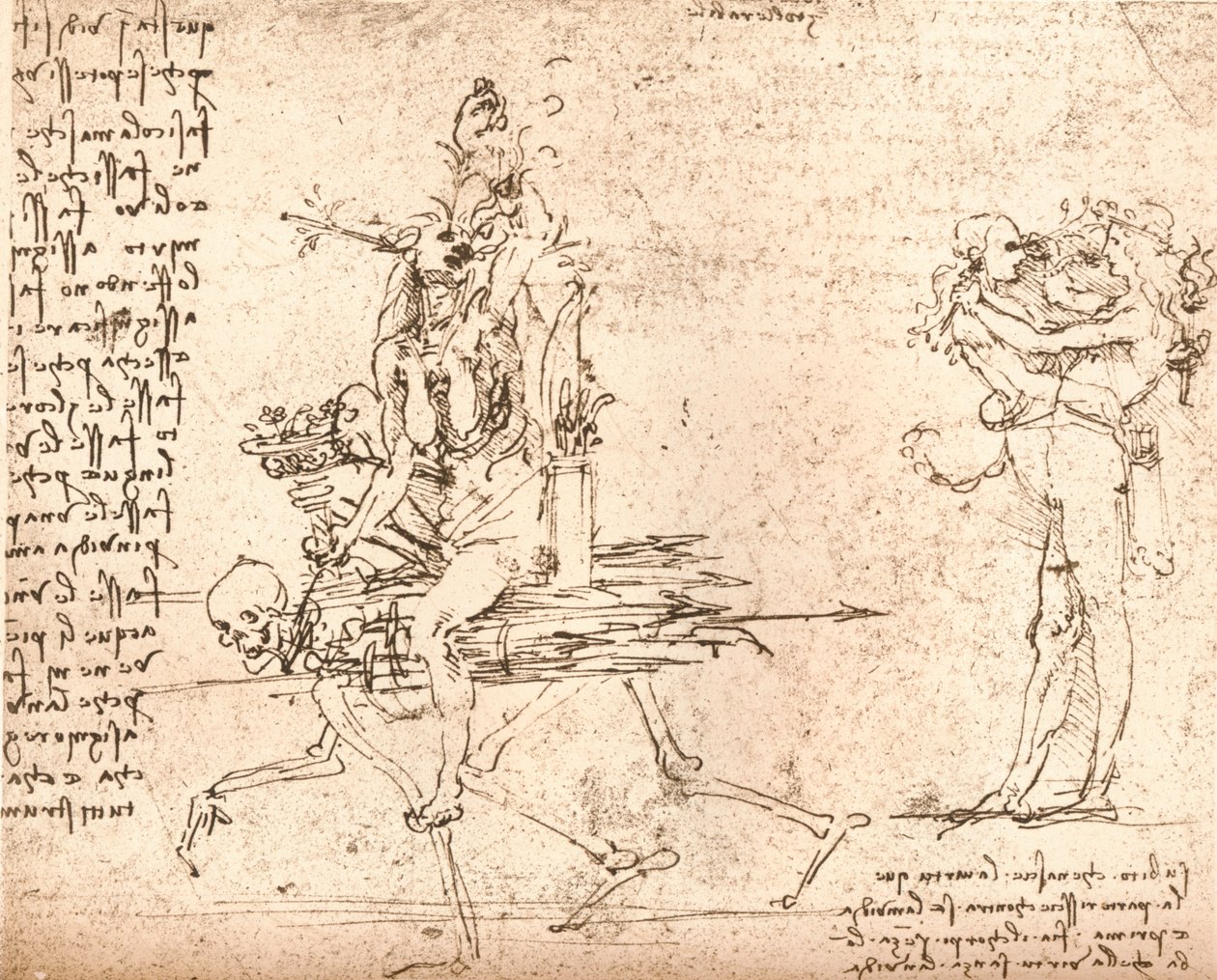 Allegorikus kompozíció, c1472-c1519 1883 alkotó: Leonardo da Vinci