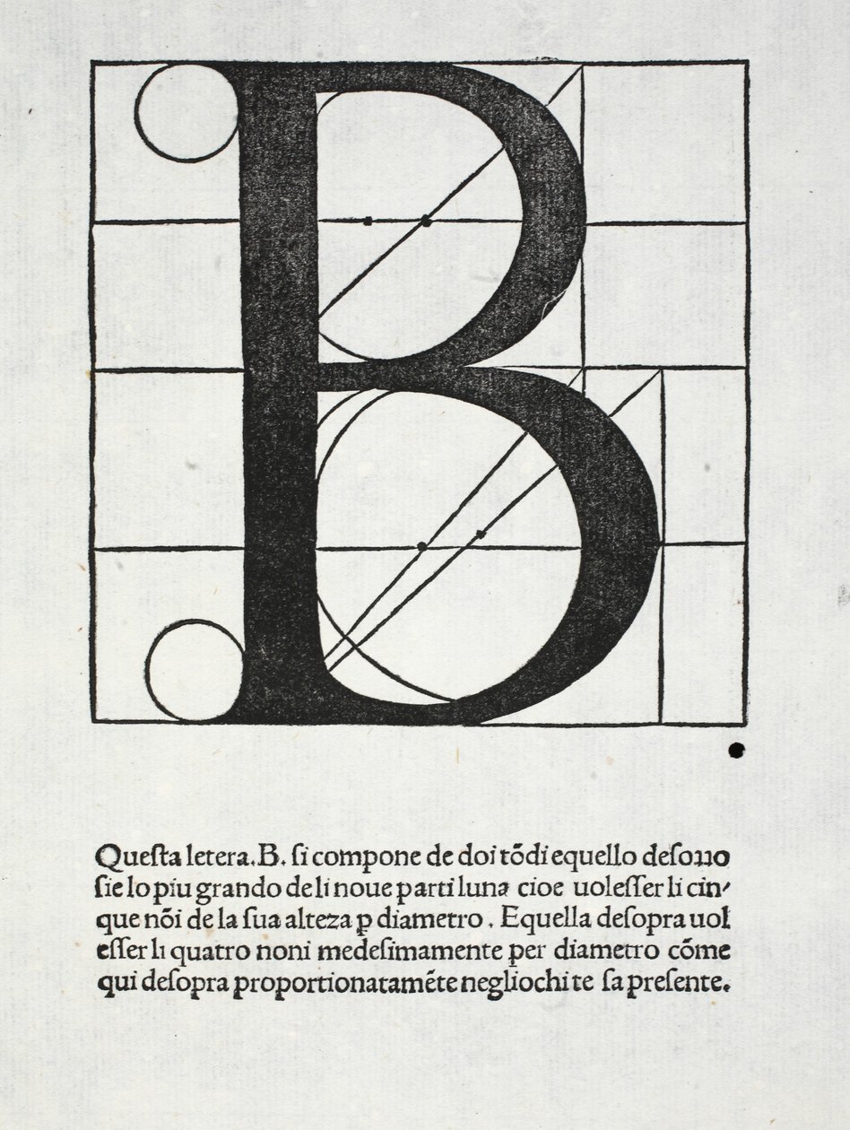 B, Luca Pacioli (c.1445-1517) „Divina Proportione” illusztrációja, eredetileg pub. Velence, 1509 alkotó: Leonardo da Vinci