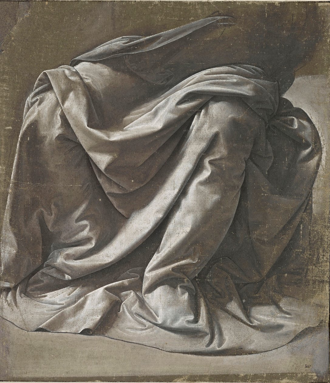 Függöny ülő figurához, 1478 körül. alkotó: Leonardo da Vinci