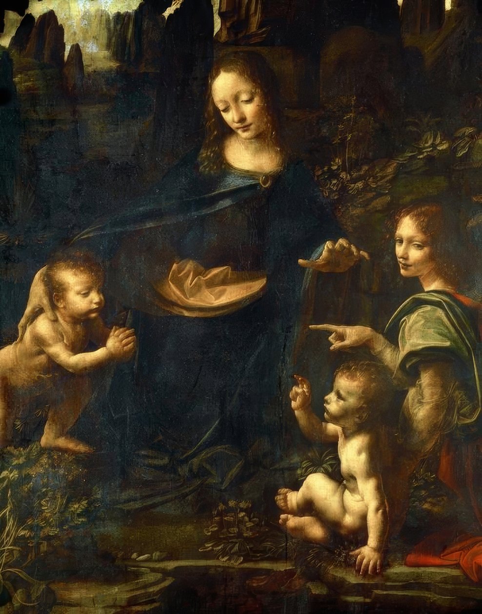 Rock Grotto Madonna alkotó: Leonardo da Vinci