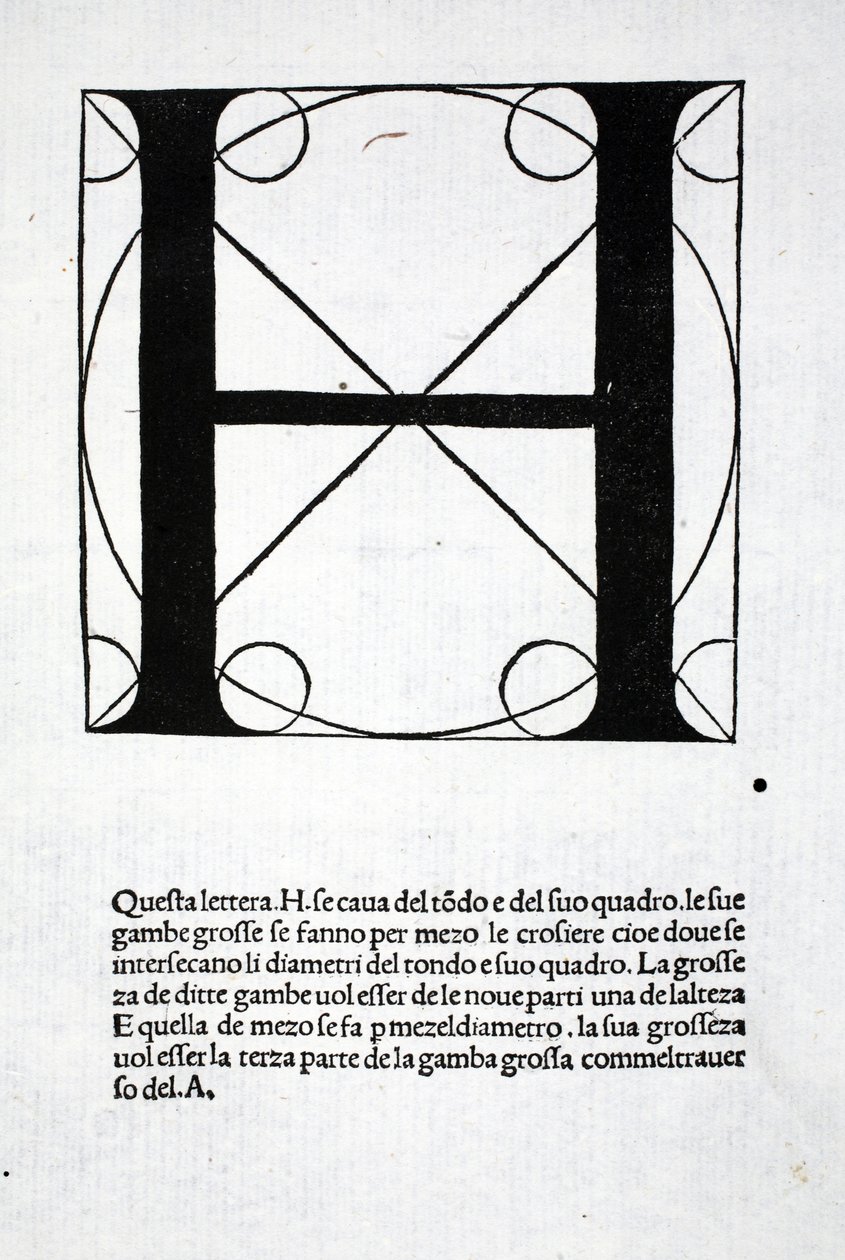 H, Luca Pacioli (c.1445-1517) „Divina Proportione” illusztrációja, eredetileg pub. Velence, 1509 alkotó: Leonardo da Vinci