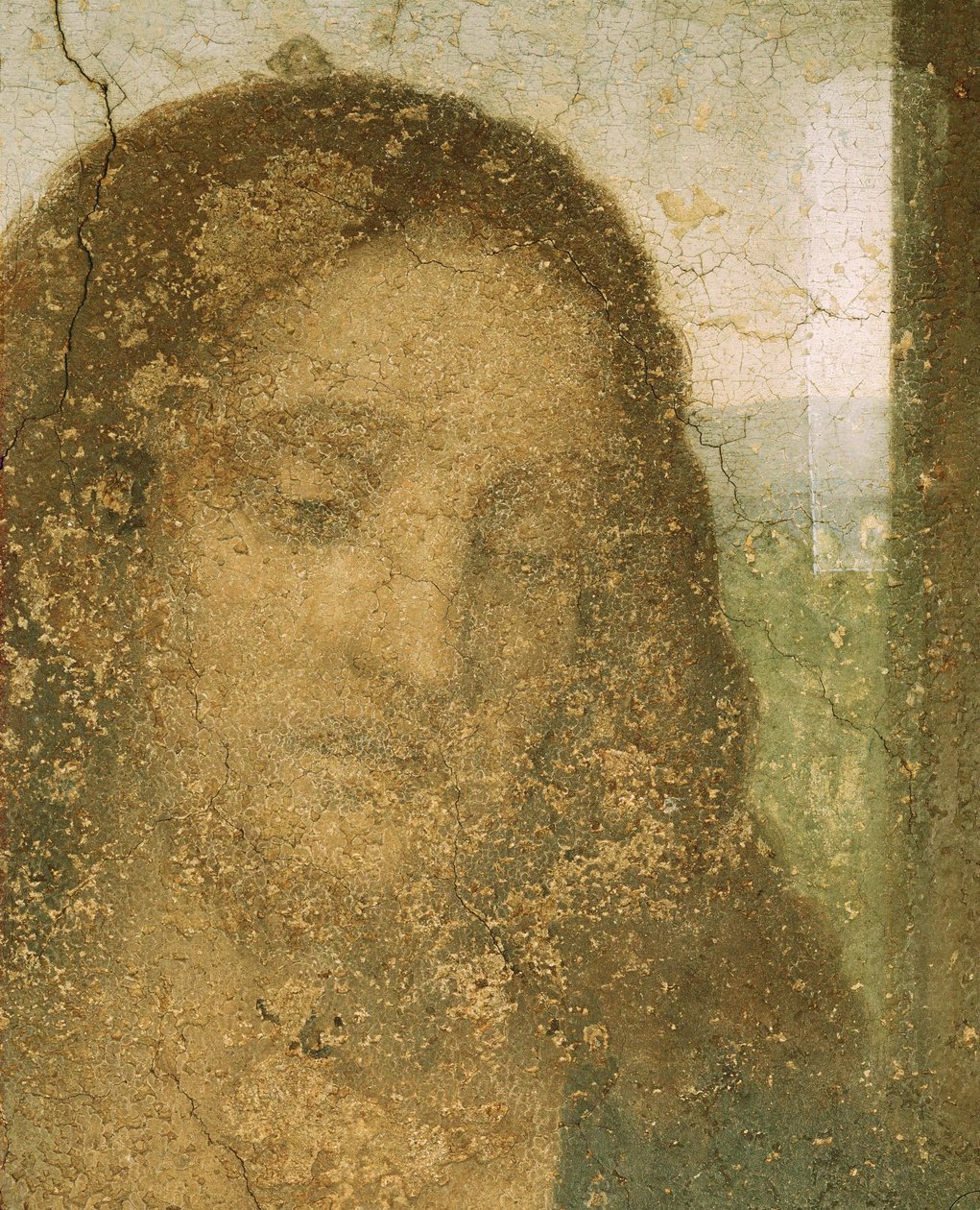 Jézus feje alkotó: Leonardo da Vinci