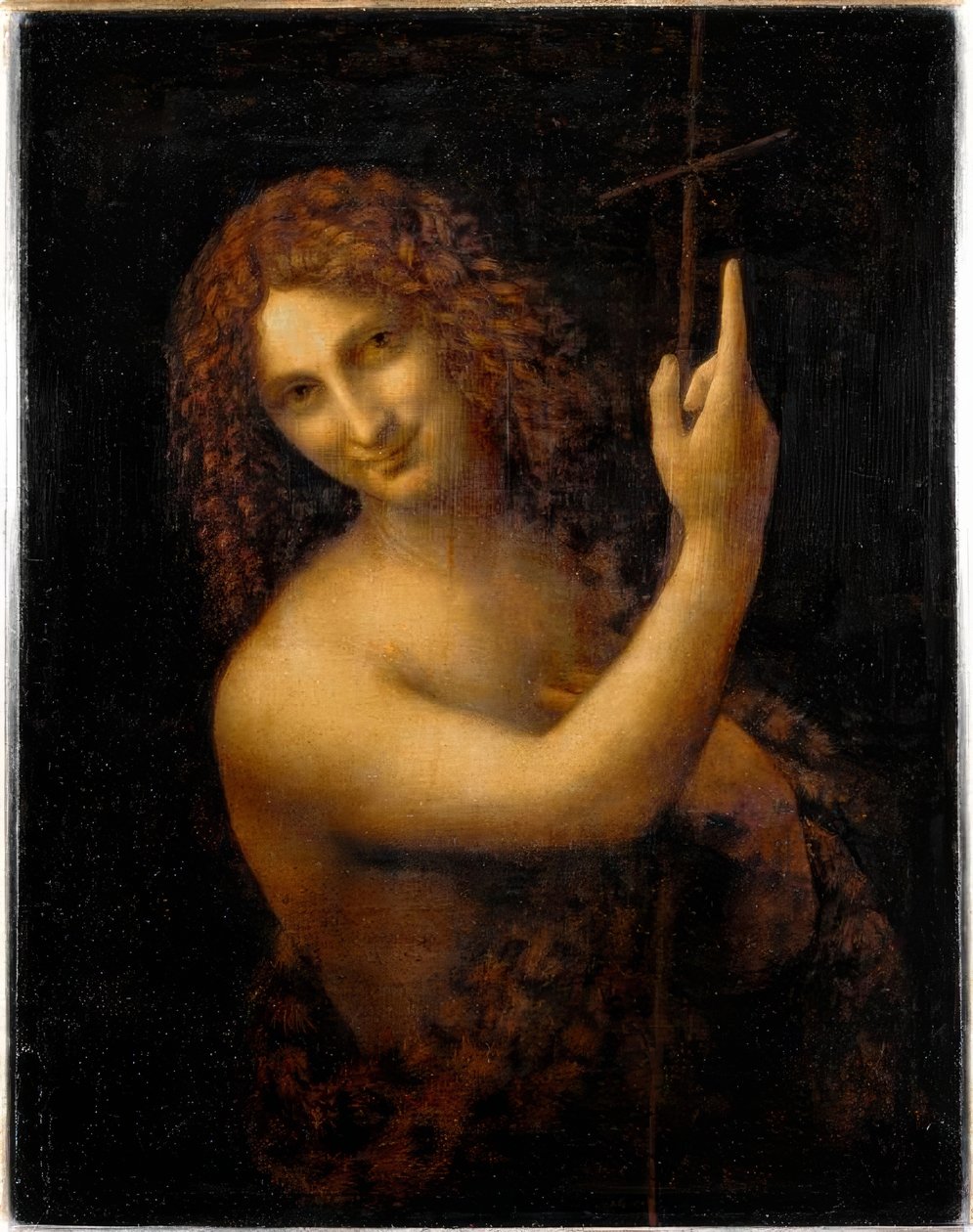 Keresztelő János alkotó: Leonardo da Vinci