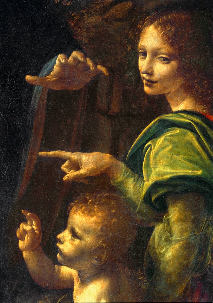 La Vierge aux rochers - A sziklák Madonnája ... alkotó: Leonardo da Vinci