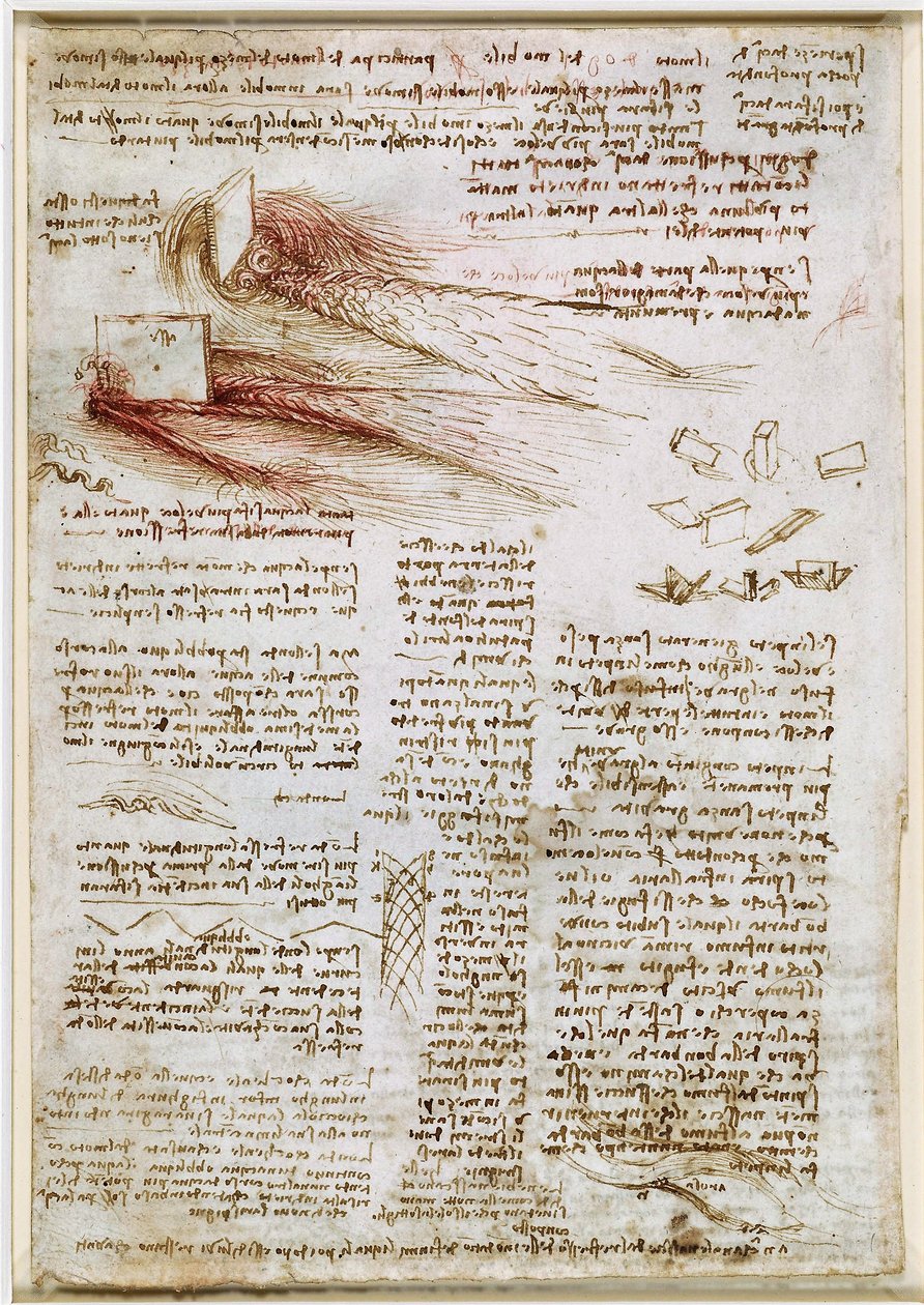 Leonardo da Vinci - RCIN 912660, Víztanulmányok 1510-1512 körül, 745082-1634741785 alkotó: Leonardo da Vinci