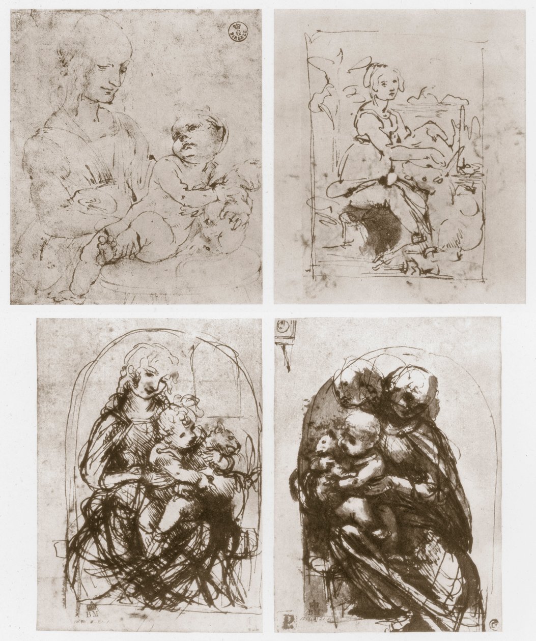 Madonna, 15. század. alkotó: Leonardo da Vinci