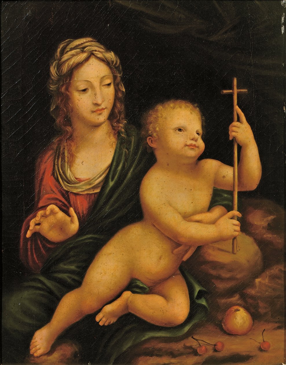 A Fonalfúvó Madonnája alkotó: Leonardo da Vinci