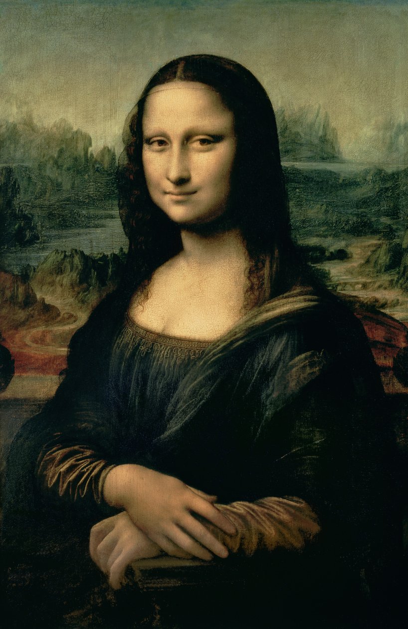 Mona Lisa, 1503-6 körül (olaj, tábla) alkotó: Leonardo da Vinci